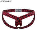 JOCKMAIL Cockstraps Men's Underwear Sexy Briefs Thong Jockstrap Pouch Cuecas Man Panties Thongs Underpants Gay Slip Homme Srting