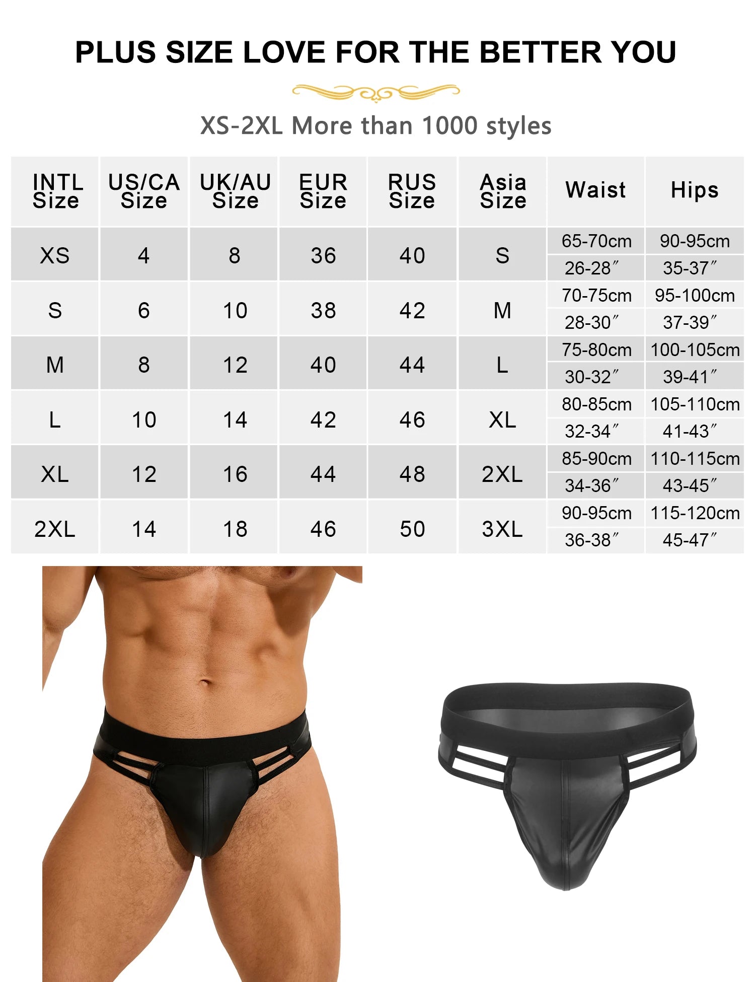 Sexy Man Unerderwear Black Sexy Imitation Leather Hollow Out Men Underwear Sissi Men Straps Sissy Hot Men Briefs Men's Panties