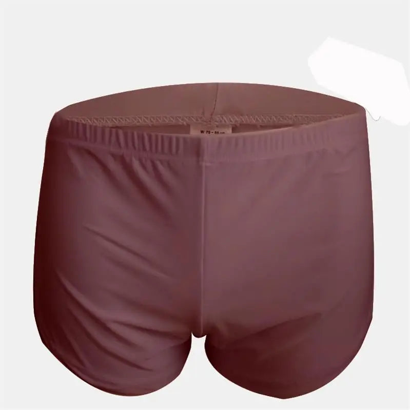 Male Panties Underwear Boxers Breathable Men Boxer Pajamas Side Split Solid Underpants Cueca Homem Comfortable Shorts Sleepwear